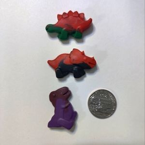 Dinosaur crayons